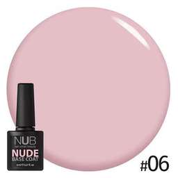 База камуфлююча NUB NUDE Rubber Base Coat 8мл # 06 купить в официальном магазине KODI Professional