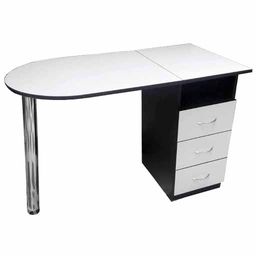 Манікюрний стіл Натхнення, біло-чорний купить в официальном магазине KODI Professional