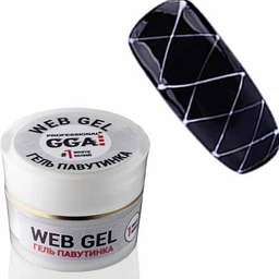 Гель павутинка білий №1 GGA Professional купить в официальном магазине KODI Professional