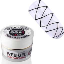 Гель павутинка чорний №4 GGA Professional купить в официальном магазине KODI Professional