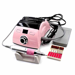 Професійний фрезер для манікюру та педикюру ZS-710, 65 Ват, 35000 об., рожевий