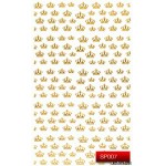 Nail Art Stickers SP007 Gold