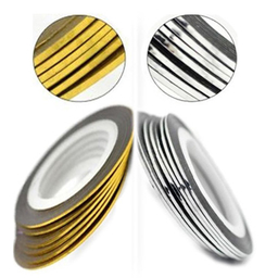 Голографічні смужки (золото та срібло 2 штуки в наборі) купить в официальном магазине KODI Professional