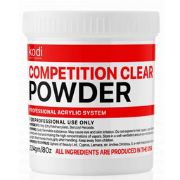 Швидкотвердільний акрил KODI Professional (Compatition Clear Powder) 224 гр. купить в официальном магазине KODI Professional